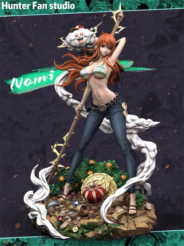 Hunter-Studio-One-Piece-Nami-Resin-Statue