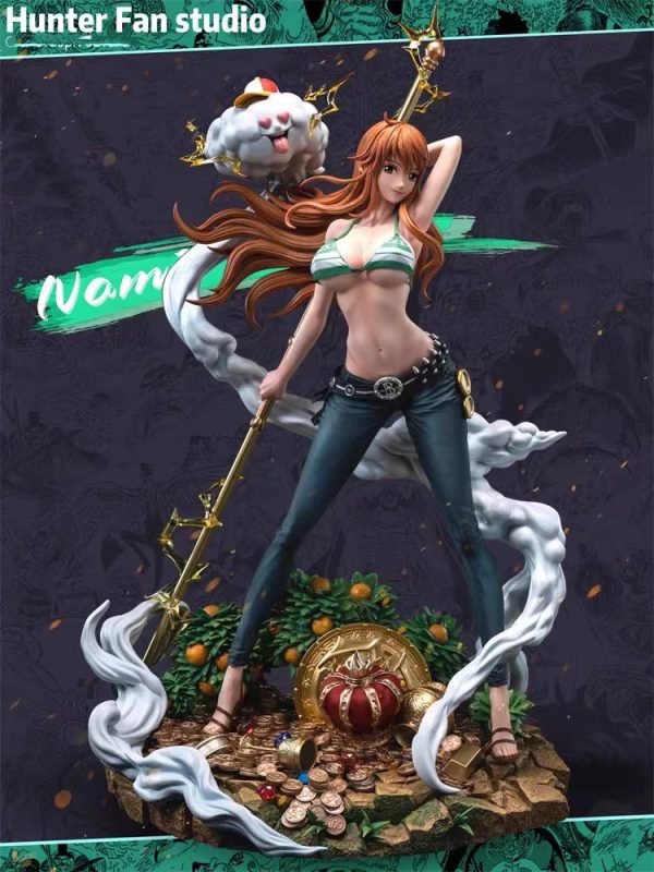 Hunter-Studio-One-Piece-Nami-Resin-Statue