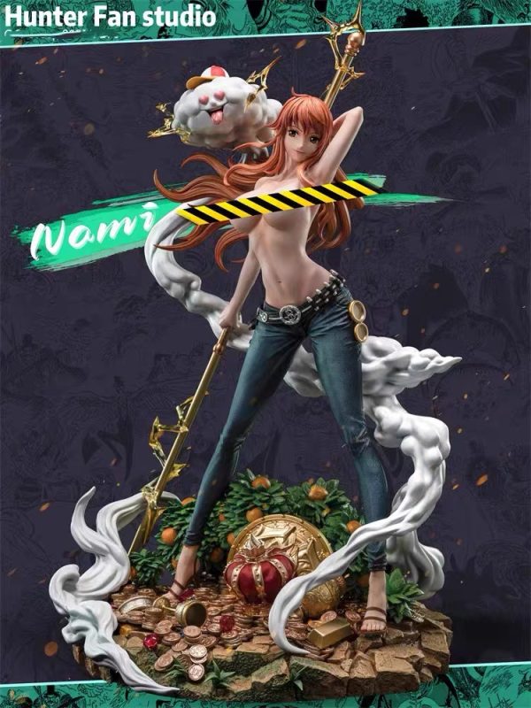 Hunter-Studio-One-Piece-Nami-Resin-Statue