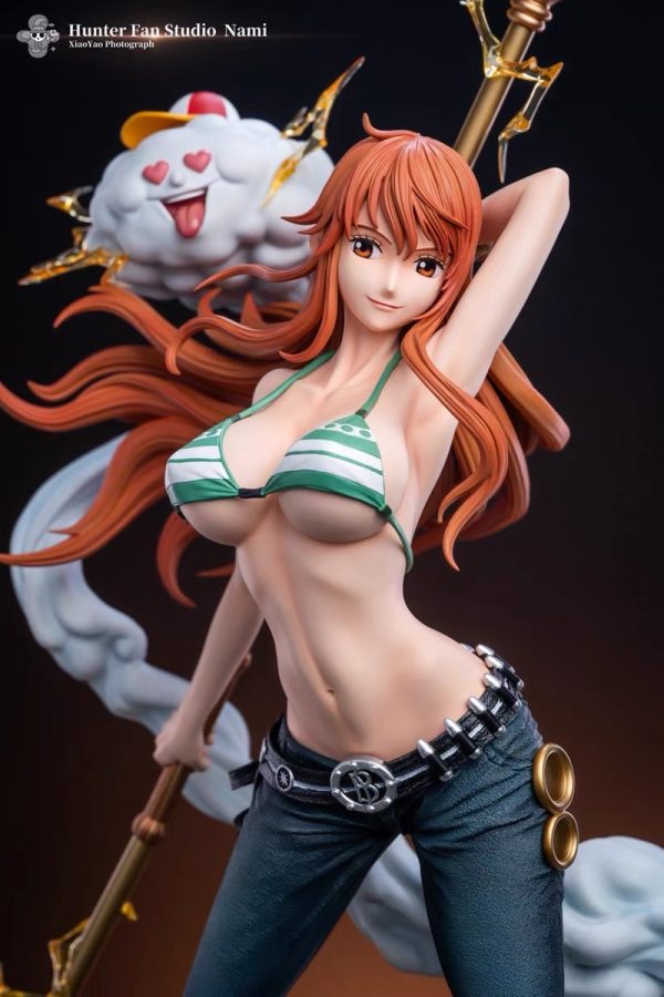 Hunter-Studio-One-Piece-Nami-Resin-Statue