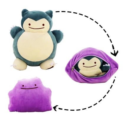 Ditto Transform Snorlax Plush Toy